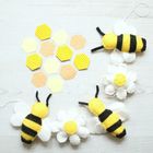 Bee Felt Garland Kit